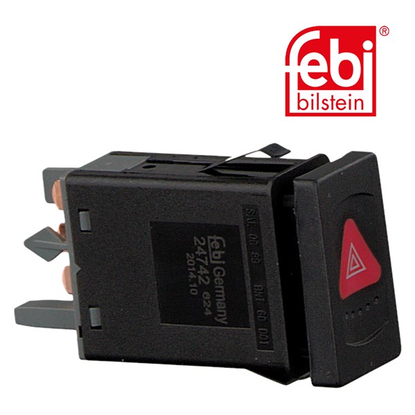 Brytare, varningsblinkers 12V Febi bilstein febi Plus 24742 FEBI BILSTEIN