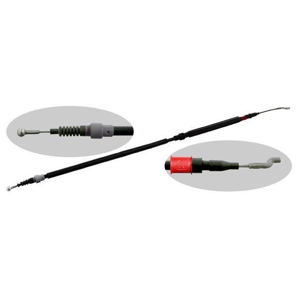 Vajer, parkeringsbroms, Höger bak, Vänster bak Febi bilstein 2738 FEBI BILSTEIN