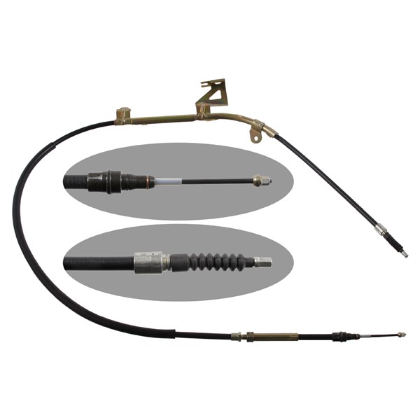 Vajer, parkeringsbroms, Höger bak Febi bilstein 32463 FEBI BILSTEIN