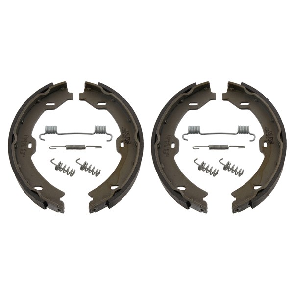 Bromsbackar, sats, parkeringsbroms, Bakaxel Febi bilstein 32950 FEBI BILSTEIN