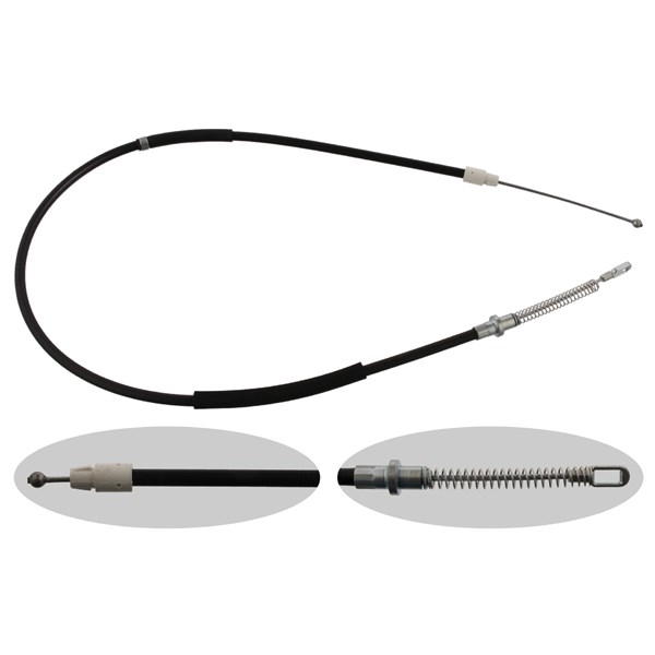 Vajer, parkeringsbroms, Bak Febi bilstein 37273 FEBI BILSTEIN