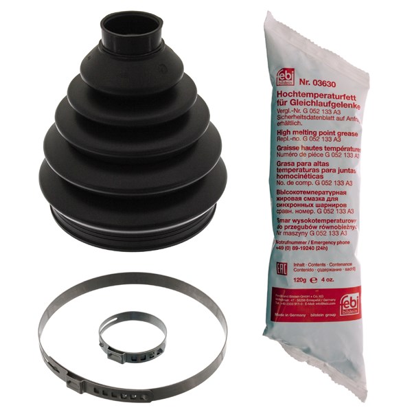 Dammskydd, drivaxel, Framaxel, På hjulsidan Febi bilstein 38347 FEBI BILSTEIN