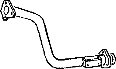 Avgasrör, Fram