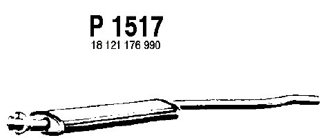 Mittenljuddämpare, Mitt