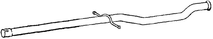 Avgasrör, Mitt