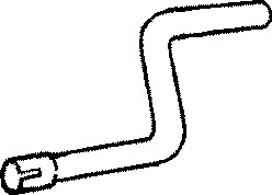 Avgasrör, Mitt
