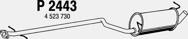 Mittenljuddämpare, Mitt