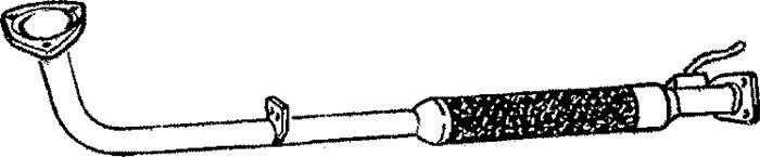 Avgasrör, Fram