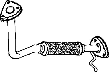 Avgasrör, Fram