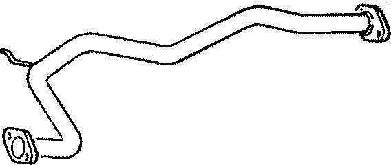 Avgasrör, Mitt