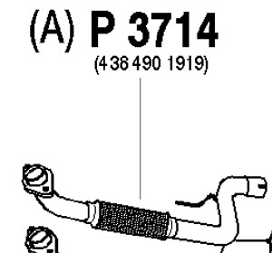 Avgasrör, Fram Avgasrör, Fram