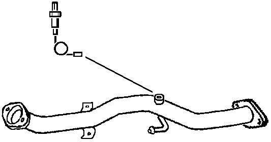 Avgasrör, Fram