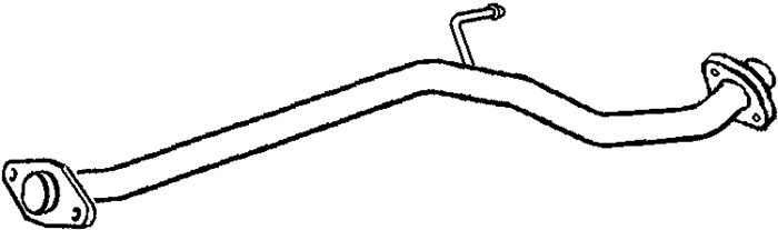 Avgasrör, Mitt