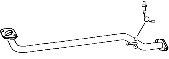 Avgasrör, Fram