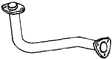 Avgasrör, Fram