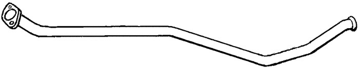 Avgasrör, Mitt