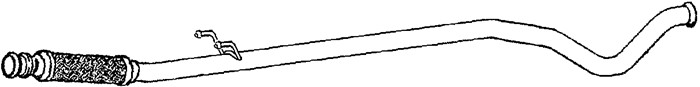 Avgasrör, Mitt