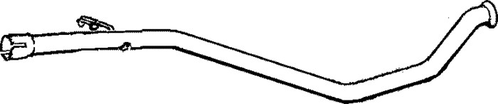 Avgasrör, Mitt