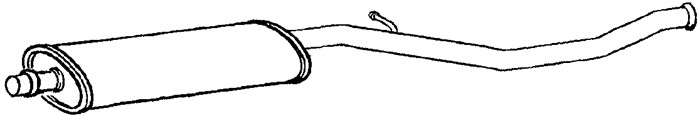 Mittenljuddämpare, Mitt