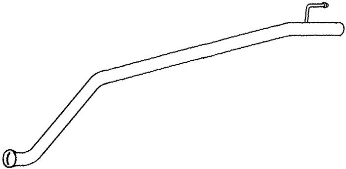 Avgasrör, Mitt