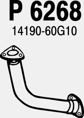 Avgasrör, Fram