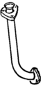 Avgasrör, Fram