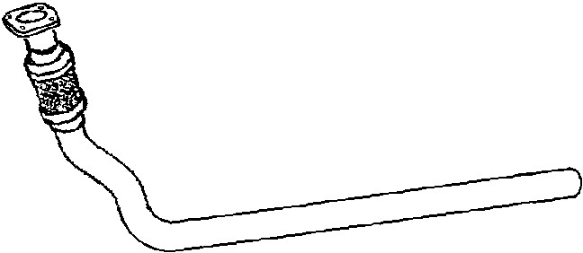 Avgasrör, Fram