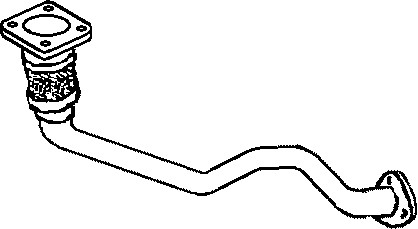 Avgasrör, Fram