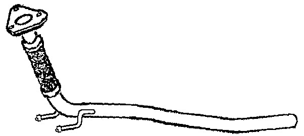 Avgasrör, Fram