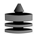 Gummiupphängning, avgassystem