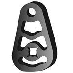 Gummiupphängning, avgassystem