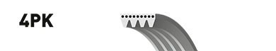 Drivrem Gates Micro-vâ® 4PK1770 Gates