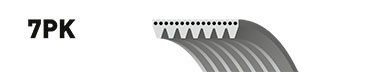 Drivrem Gates Micro-vâ® 7PK2053 Gates Drivrem Gates Micro-vâ® 7PK2053 Gates