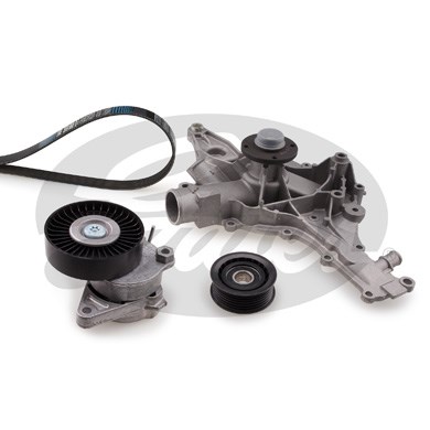 Vattenpump + spårremssats Gates Micro-vâ® kit KP16PK2390 Gates