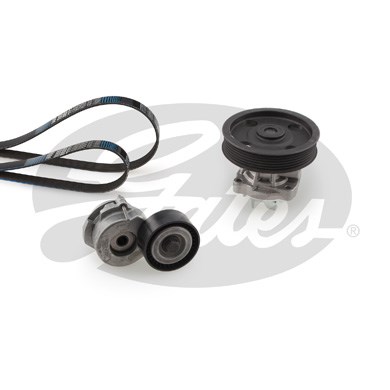Vattenpump + spårremssats Gates Micro-vâ® kit KP36PK1320 Gates