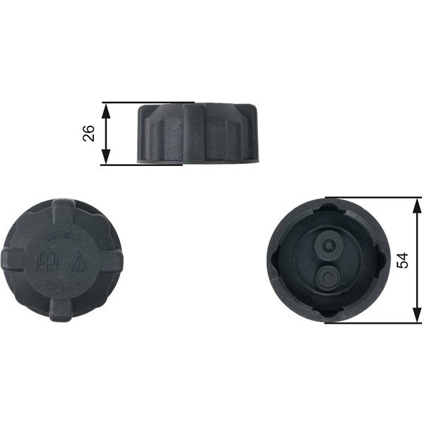 Lock, kylare GATES Gates