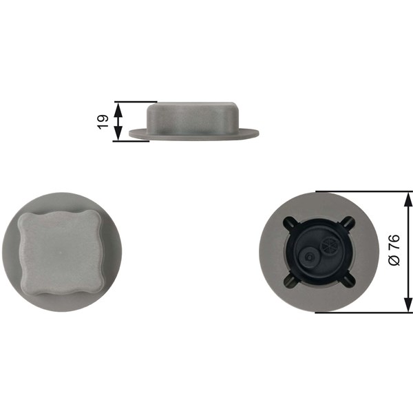 Lock, kylare GATES Gates