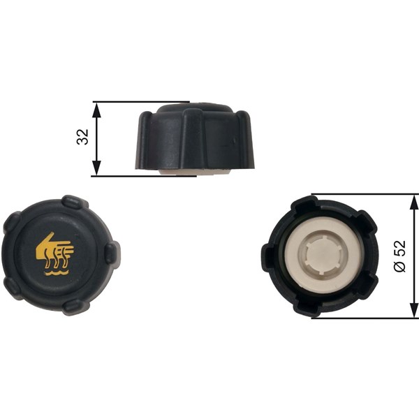 Lock, kylare GATES Gates