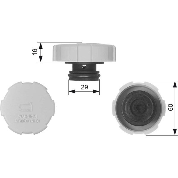 Lock, kylare GATES Gates