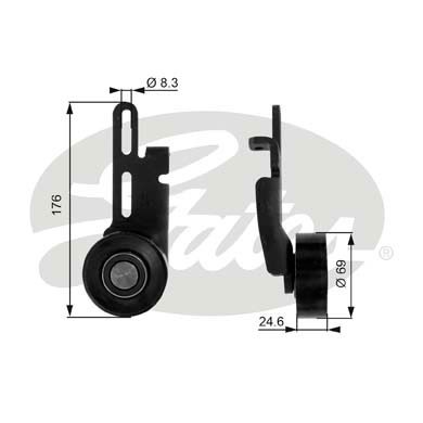 Spännrulle, Drivrem Gates Drivealignâ® T36070 Gates Spännrulle, Drivrem Gates Drivealignâ® T36070 Gates
