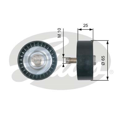 Styrrulle, drivrem, Upptill, Nedre Gates Drivealignâ® T36322 Gates