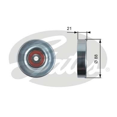 Styrrulle, drivrem Gates Drivealignâ® T36395 Gates