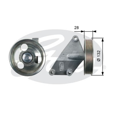 Styrrulle, drivrem Gates Drivealignâ® T36428 Gates