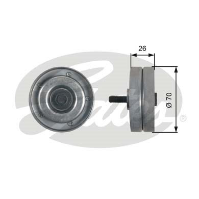 Styrrulle, drivrem Gates Drivealignâ® T36466 Gates