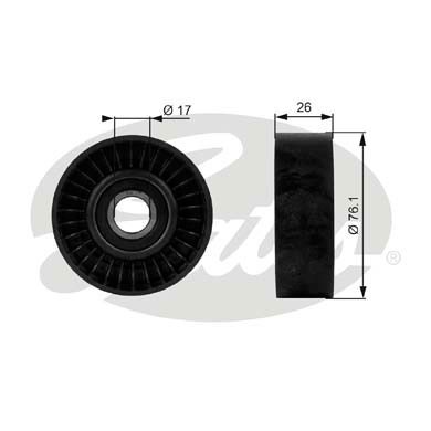 Styrrulle, drivrem Gates Drivealignâ® T38015 Gates