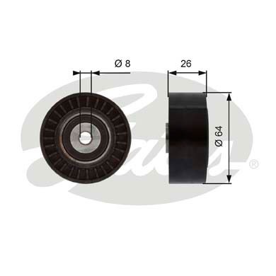 Styrrulle, drivrem Gates Drivealignâ® T38094 Gates