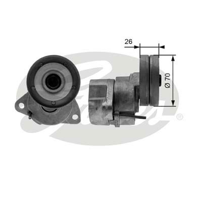 Spännrulle, Drivrem 120A Gates Drivealignâ® T38154 Gates
