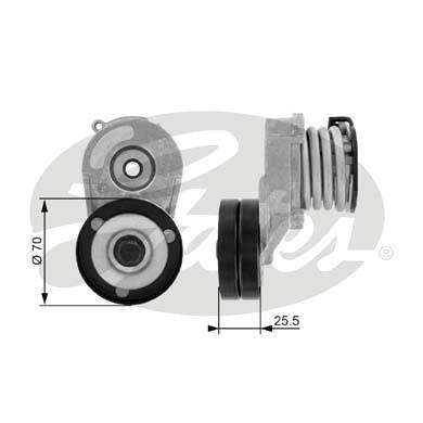 Spännrulle, Drivrem Gates Drivealignâ® T38432 Gates
