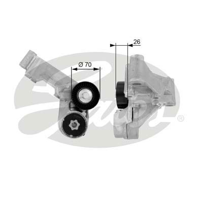 Spännrulle, Drivrem Gates Drivealignâ® T38444 Gates Spännrulle, Drivrem Gates Drivealignâ® T38444 Gates