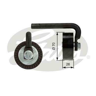 Spännrulle, Drivrem Gates Drivealignâ® T39012 Gates